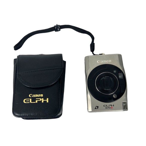 Canon ELPH APS 35mm Point and Shoot Film Camera 24-48mm Zoom W/ Case UNTESTED - Picture 1 of 4
